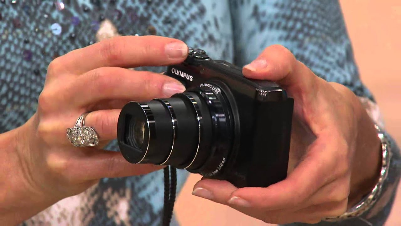 Olympus SH-60 16MP 24X Long Zoom Digital Camera with Software