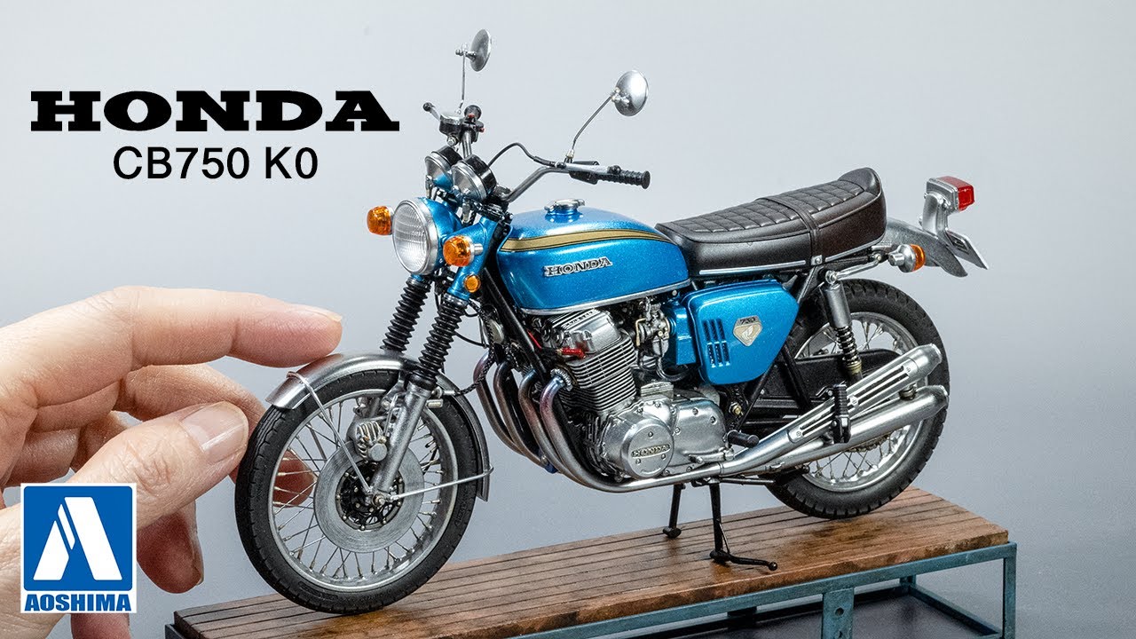 TAMIYA 1/6 HONDA CB750 Four / Full Build Experience from Start to