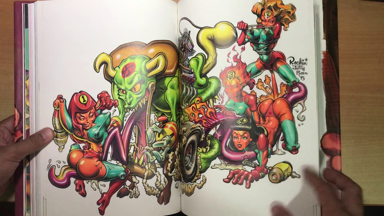 The Birth of Rockin Jelly Bean #RockinJellyBean #ArtBook