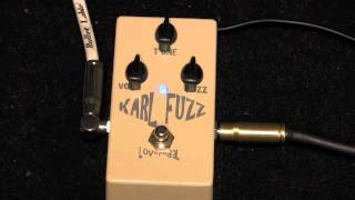 Lovepedal Karl Fuzz Demo - YouTube