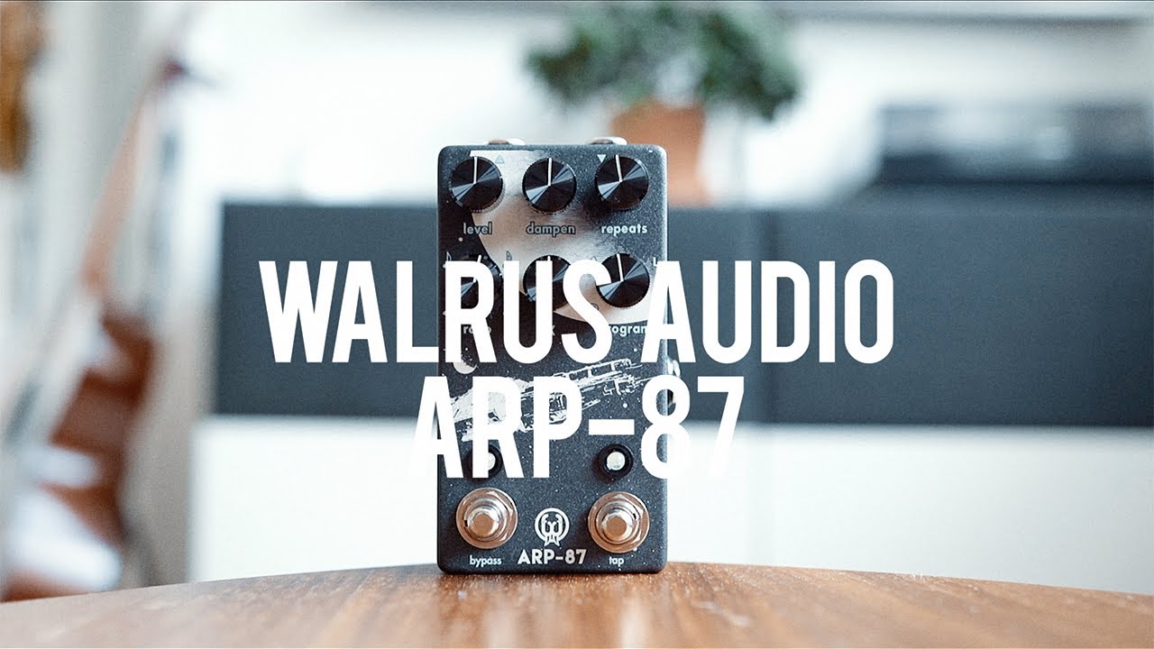 Walrus Audio ARP-87 - 4種類のディレイを搭載、モジュレーション効果
