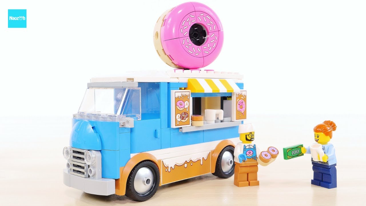 LEGO City Donut Truck 60452 Speed ​​build & Review - YouTube