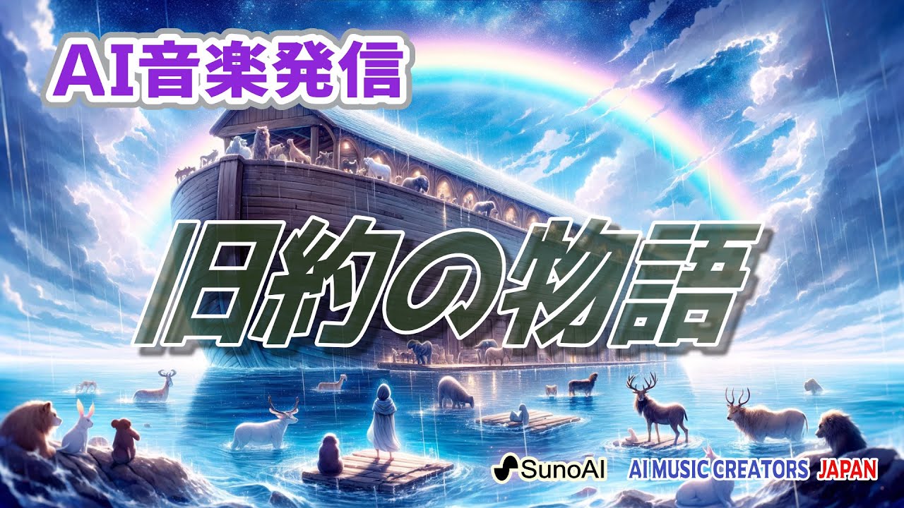 AI音楽発信】初音ミクが歌う旧約聖書の物語 - 壮大な神話音楽MV - YouTube