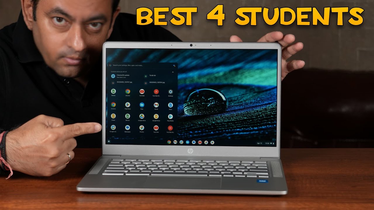 HP Chromebook 14A - the best laptop for students - YouTube