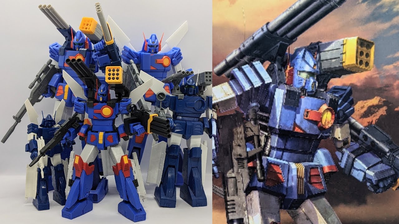 ハセガワ1/72ザブングル重武装バージョン レビュー - YouTube