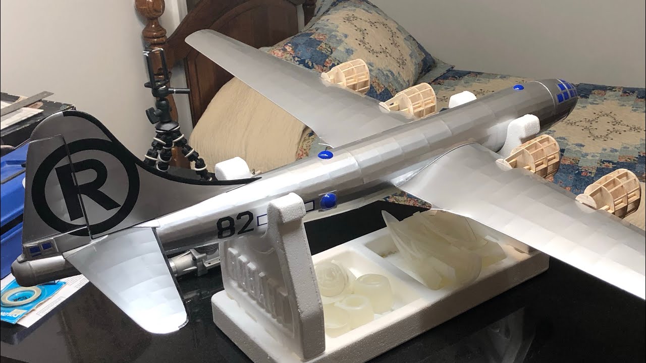 Guillow's B-29 Build - YouTube