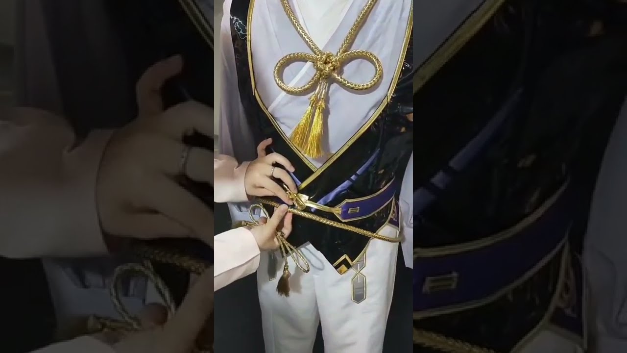 原神 コスプレ 基萌 神里綾人 衣装 着方 - YouTube