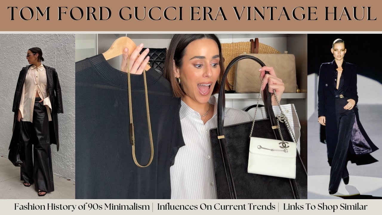 TOM FORD GUCCI ERA HAUL | VINTAGE GUCCI BAG | 2024 HANDBAG TRENDS