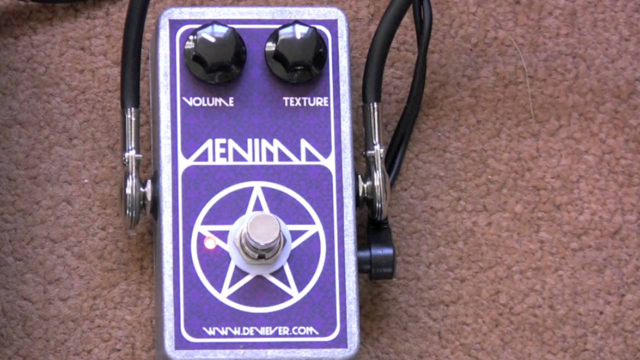 Devi Ever Aenima Fuzz Pedal Demo - YouTube