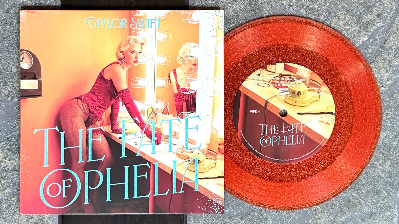 Taylor Swift | The Fate Of Ophelia | 7” Single Vinyl Unboxing