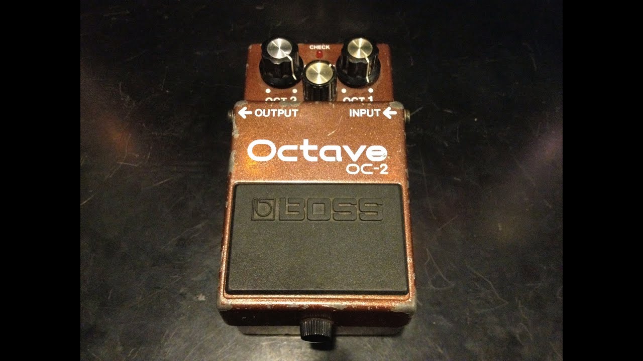 Vintage Boss Octave OC-2 Made in Japa - YouTube
