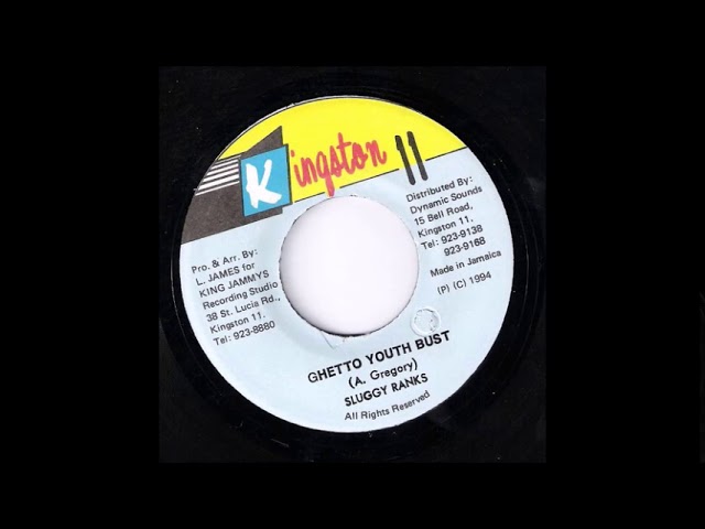 Sluggy Ranks ‎– Ghetto Youth Bust (1994) - YouTube