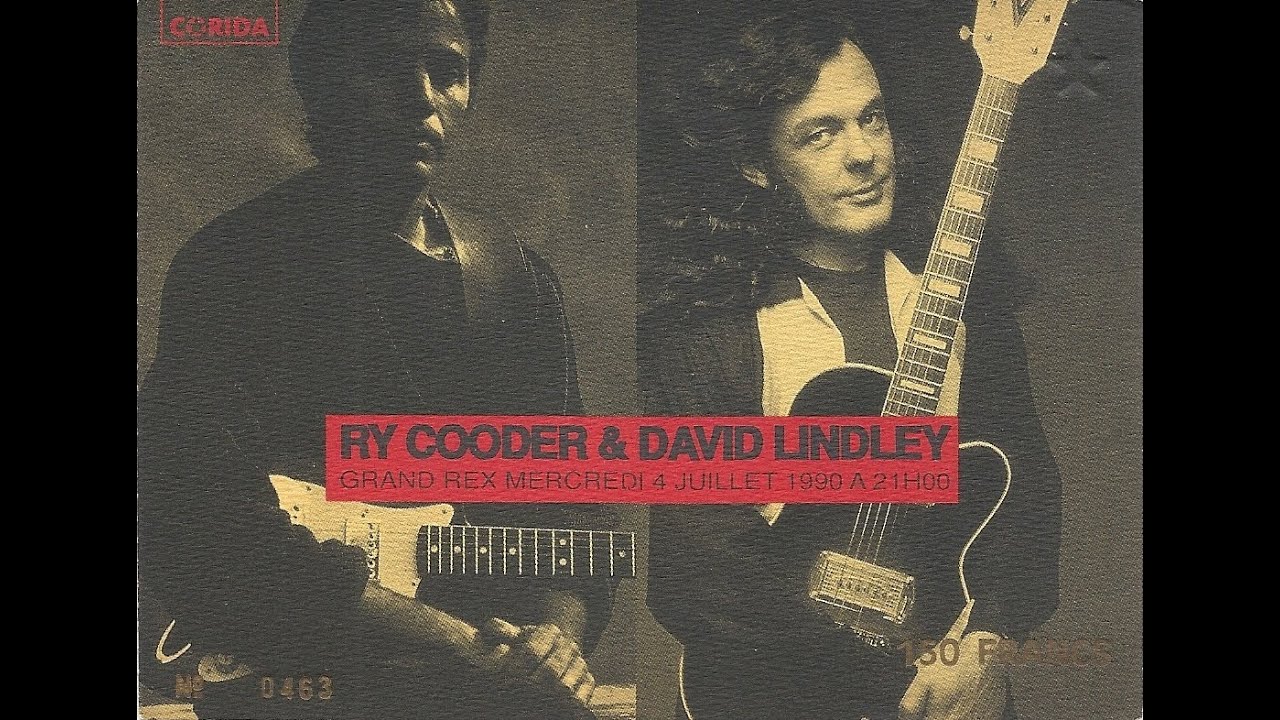 Ry Cooder & David Lindley/Grand Rex,Paris, France1990-07-04 (1/2