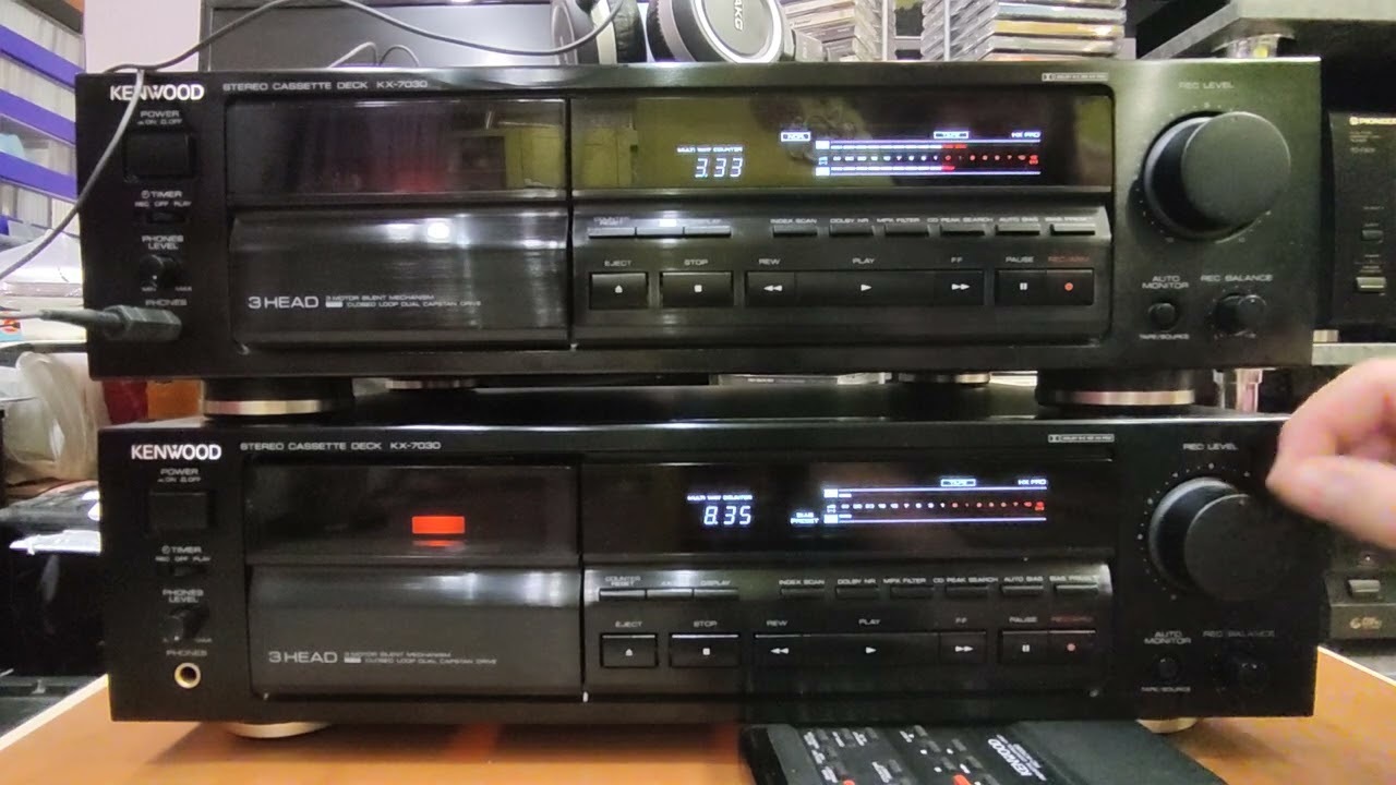 Kenwood KX-7030 - YouTube