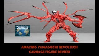 Carnage Amazing Yamaguchi Revoltech Figure Review - YouTube