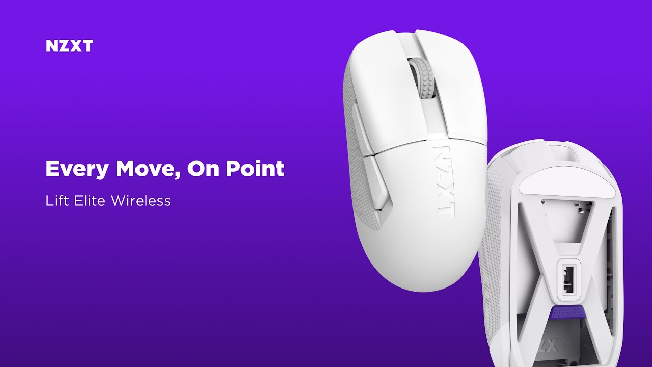 Lift Elite Wirelessシリーズ | NZXT ゲーミングデバイス マウス