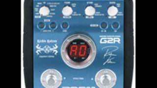 Zoom G2R Richie Kotzen ～ 旧モデルでも新世代DSP搭載でまだ現役