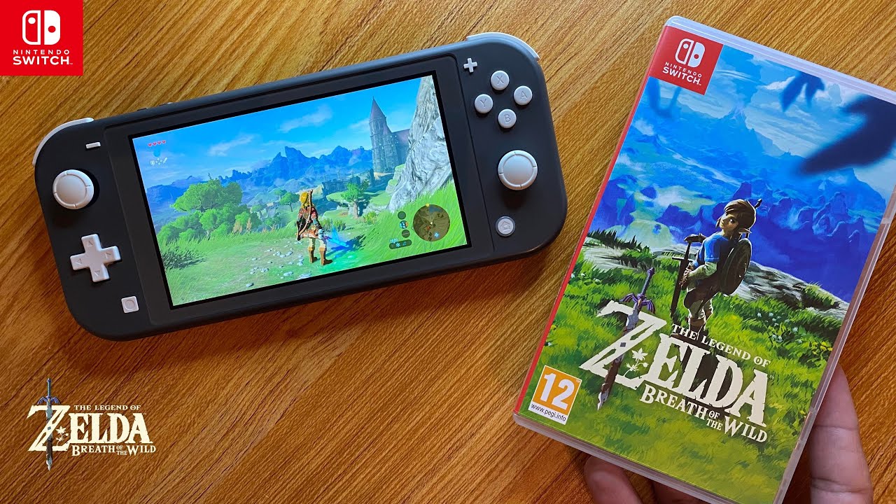 The Legend of Zelda: Breath of the Wild Nintendo Switch Lite
