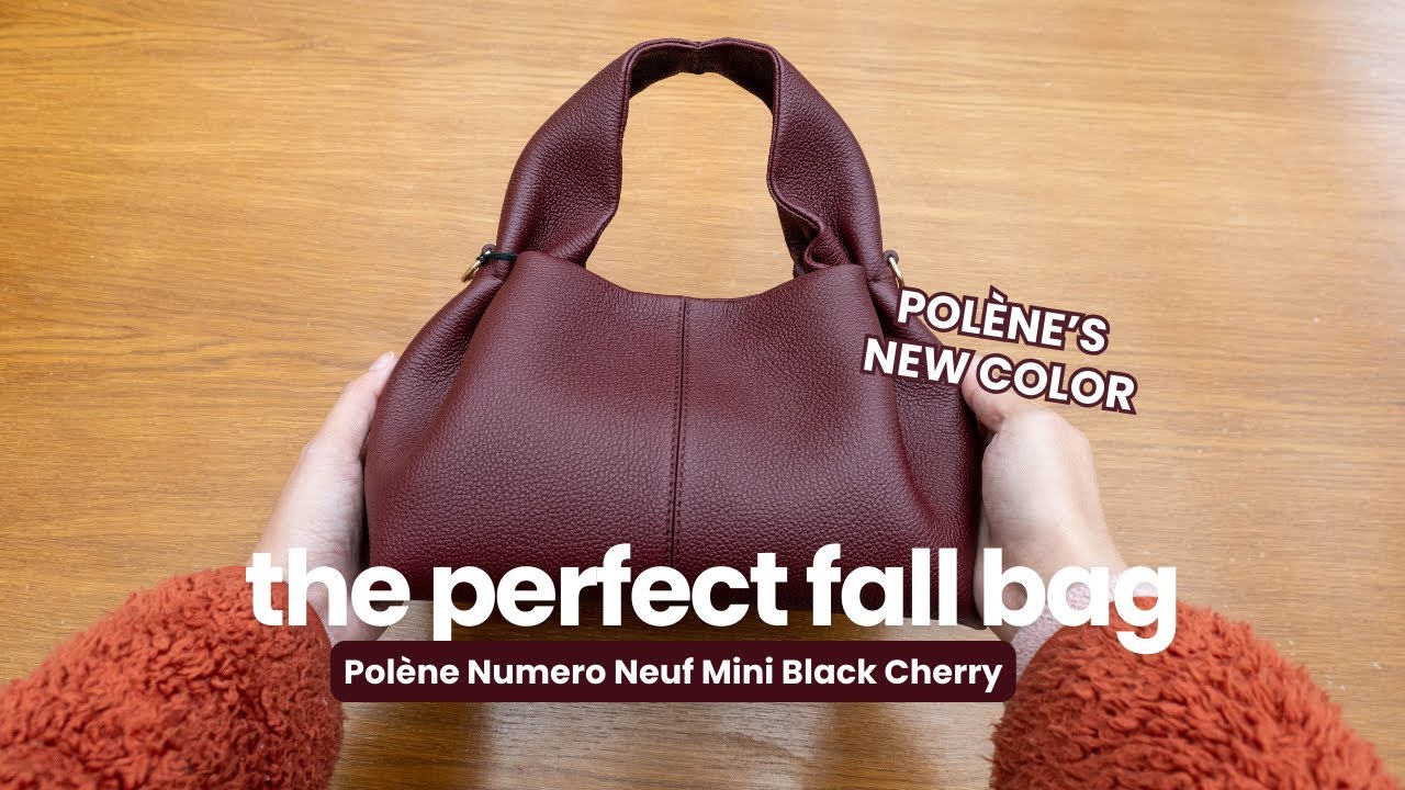 Unboxing the perfect fall bag - Polene Numero Neuf Mini in Black