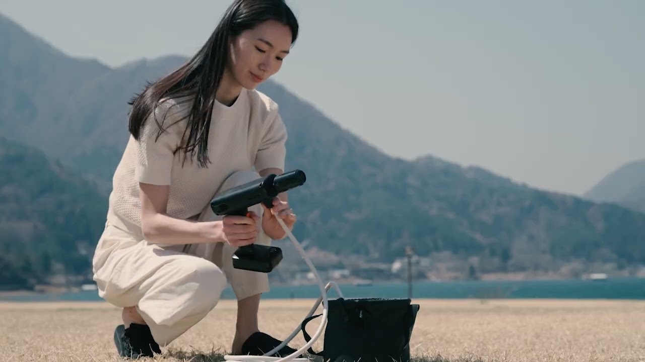 ハンディ小型・高圧洗浄機 THE HYDRO CLEANER HANDY POWER 使い方