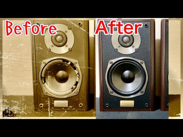 ド素人がボロボロのスピーカー【ONKYO LiverpoolD-200Ⅱ】を修理して