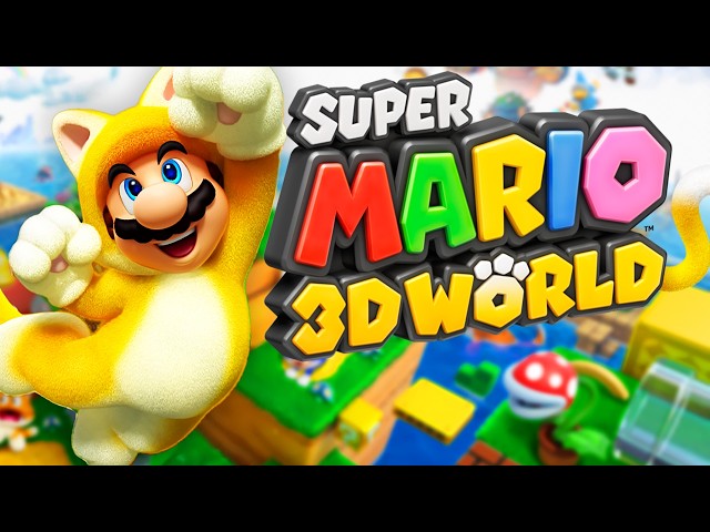 Super Mario 3D World - 100% Full Game Walkthrough - YouTube