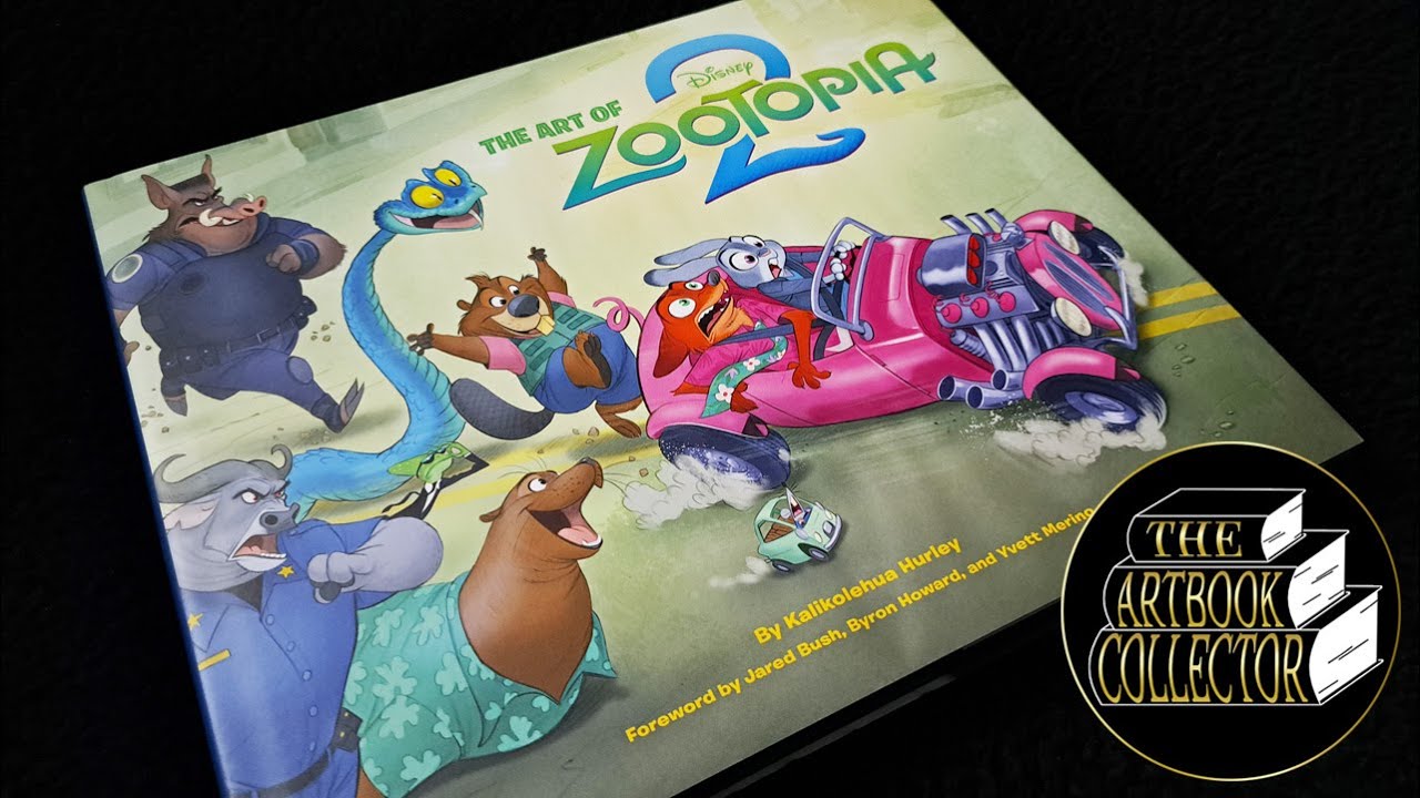 The Art of Zootopia 2 - Book Flip Through - YouTube