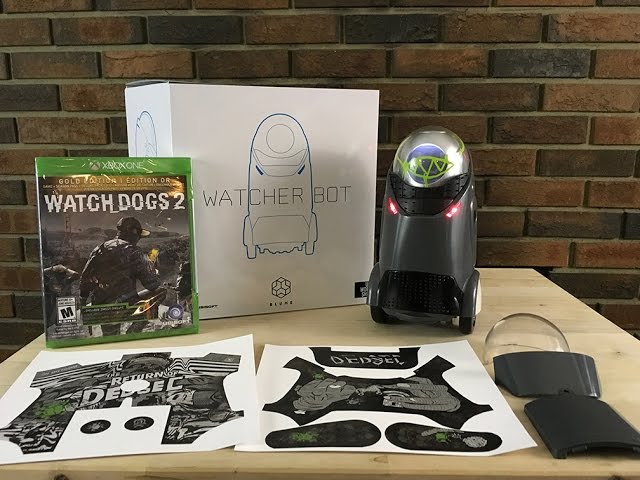 Watch Dogs 2 Watcher Bot/Wrench Jr. Unboxing - YouTube