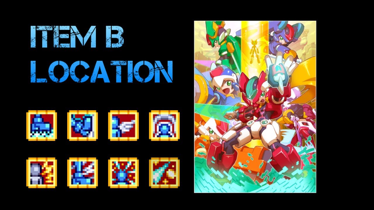 Mega Man ZX: Item B Location - YouTube