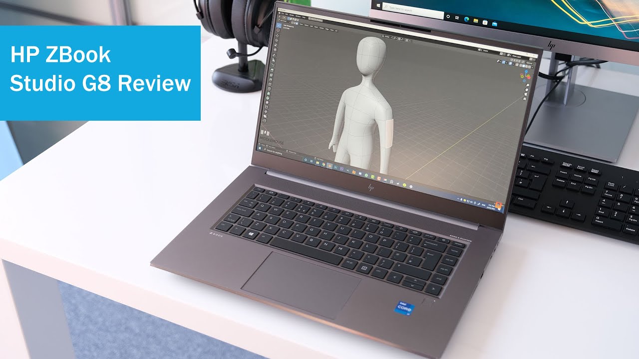 HP ZBook Studio G8 Review (i7-11800H, NVIDIA T1200) - YouTube