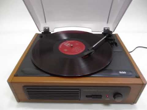 ☆古いレコード再生してみた☆COLUMBIA レコードプレーヤー GP-11