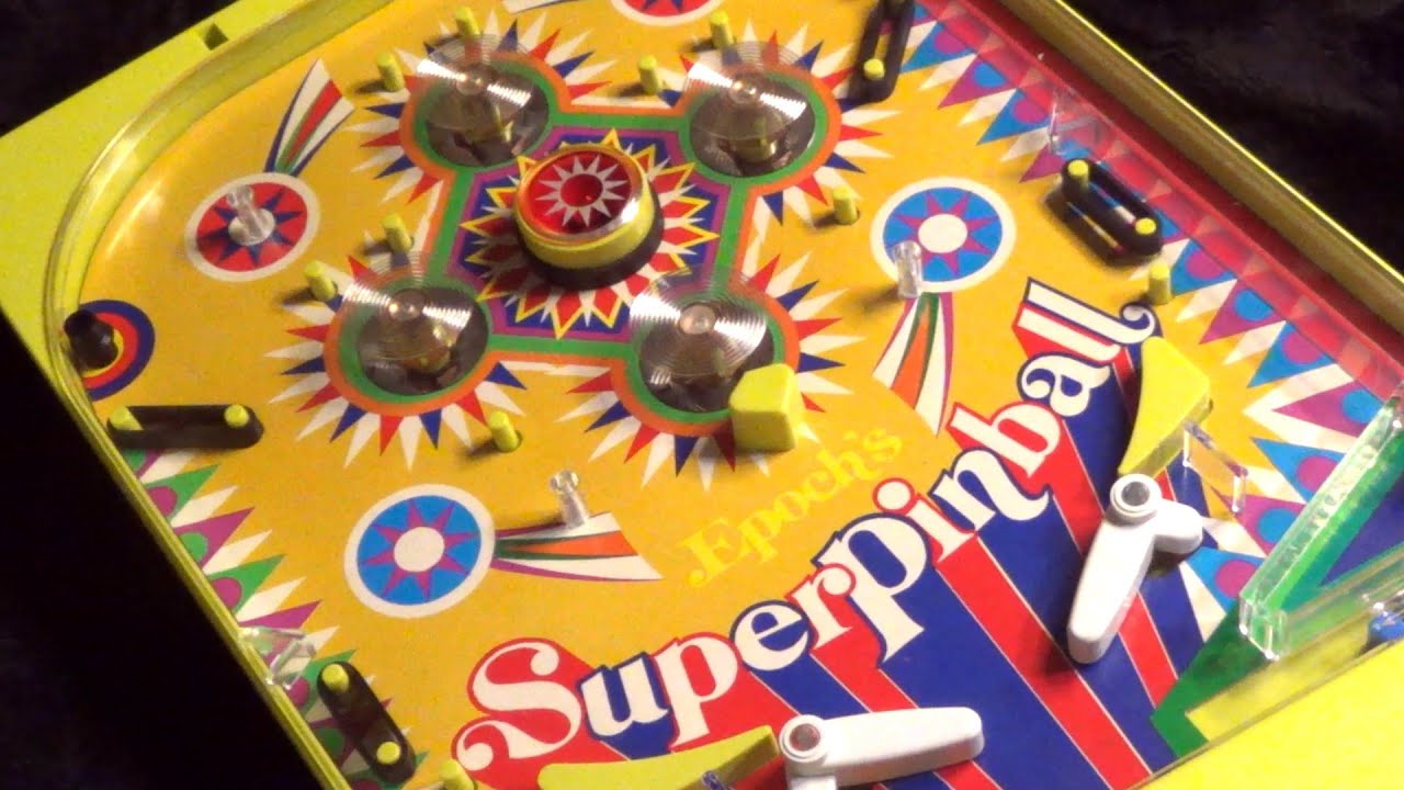 電動トイ】エポック社のスーパーピンボール ゲーム ビンテージ レトロ