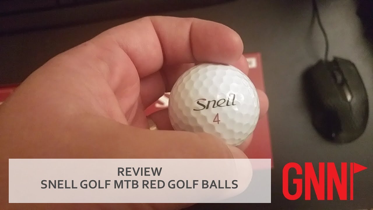 REVIEW: Snell Golf MTB Red golf balls - YouTube