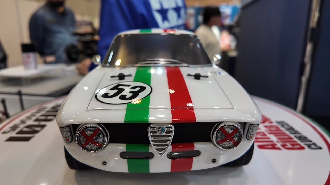 タミヤMB-01シャーシにアルファロメオジュリアGTA新登場！ タミヤ