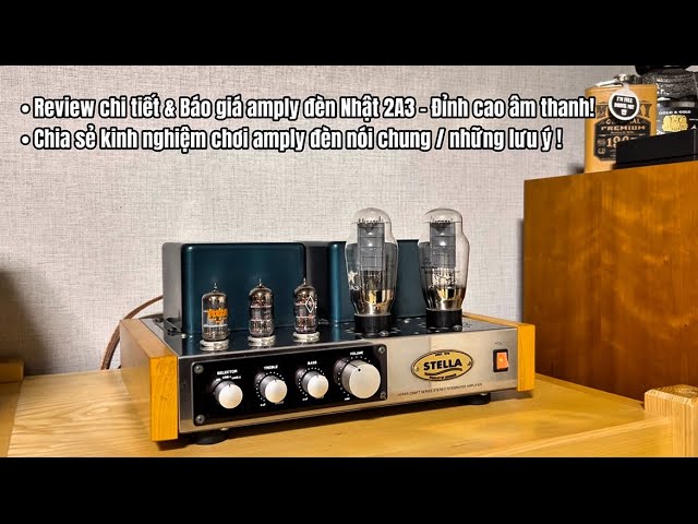 オーディオ試聴動画 stella advance 2A3シングルアンプ HC-2SE - YouTube