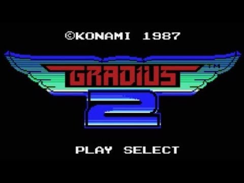 MSX】グラディウス2【エンディングまで】 - YouTube