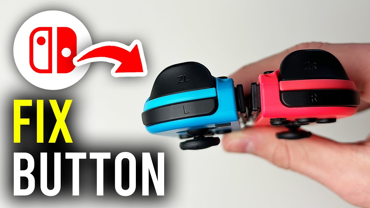 How To Fix Switch Joy Con Triggers & Buttons Not Working - Full