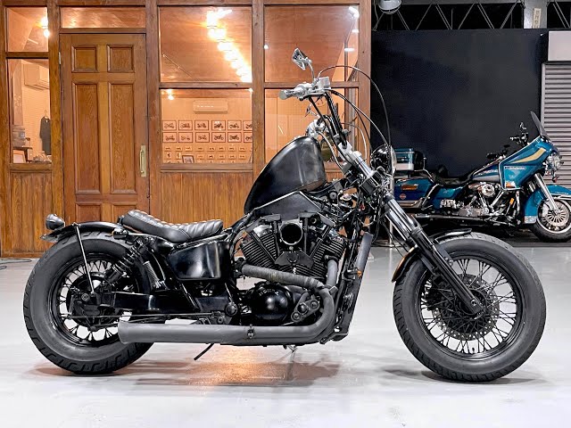 HONDA】Shadow750｜RC44｜社外マフラー/タンク/シート、USBポート 装備