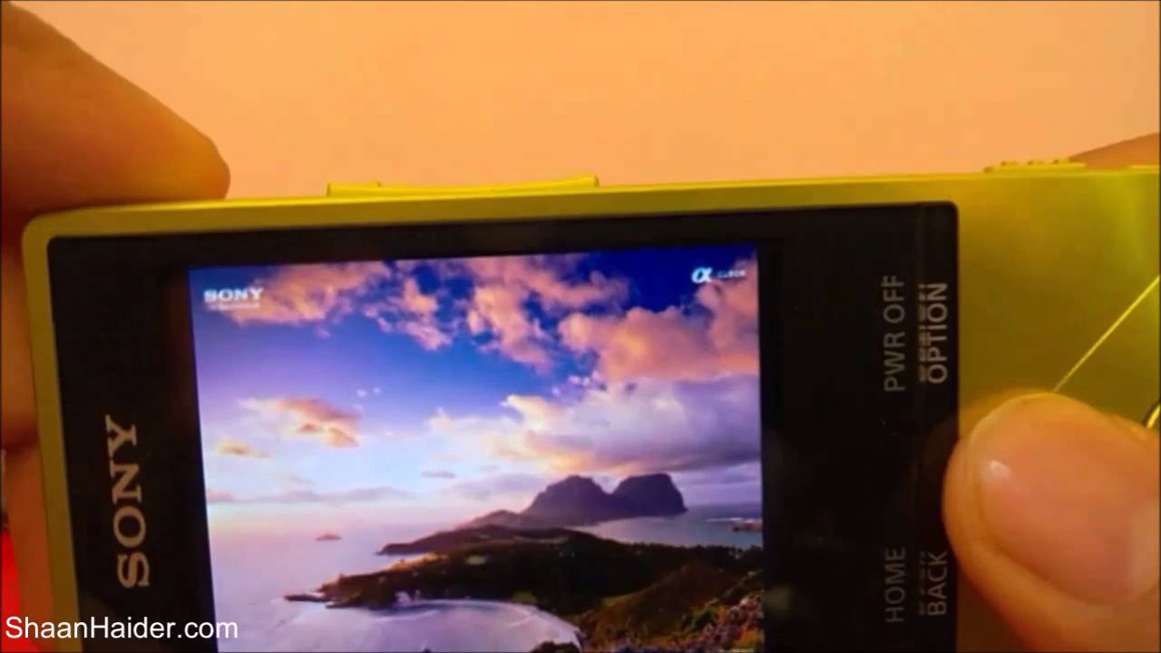 Sony Walkman NW-A26HN : Detailed Hands-on Review - YouTube