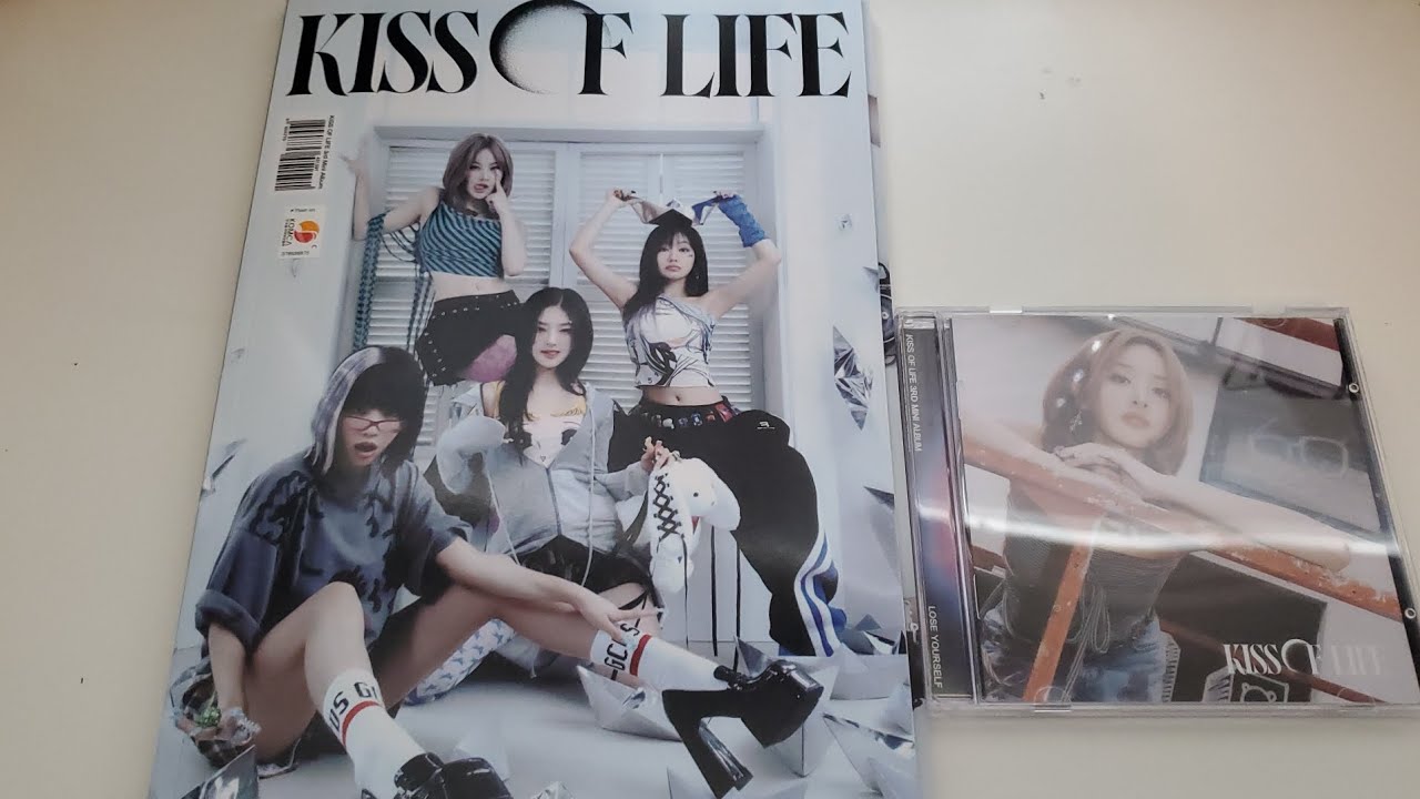 Unboxing KISS OF LIFE - Lose Yourself Albums (Magazine Ver. and
