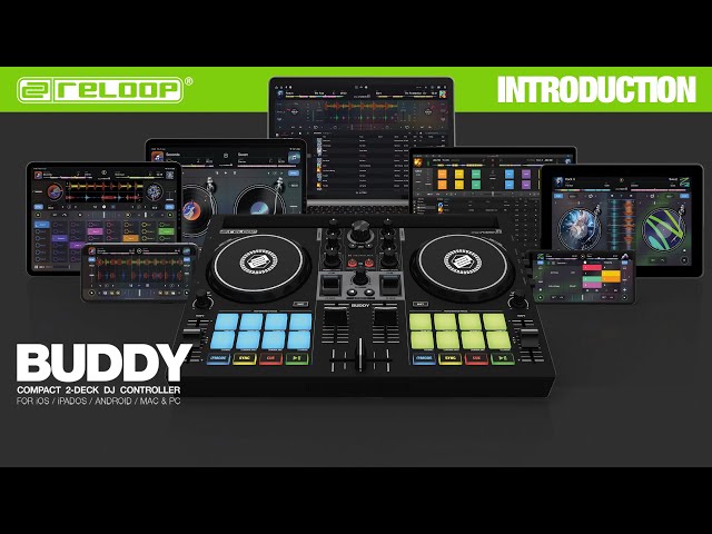 Reloop Buddy Compact 2-Deck djay Controller for all platforms