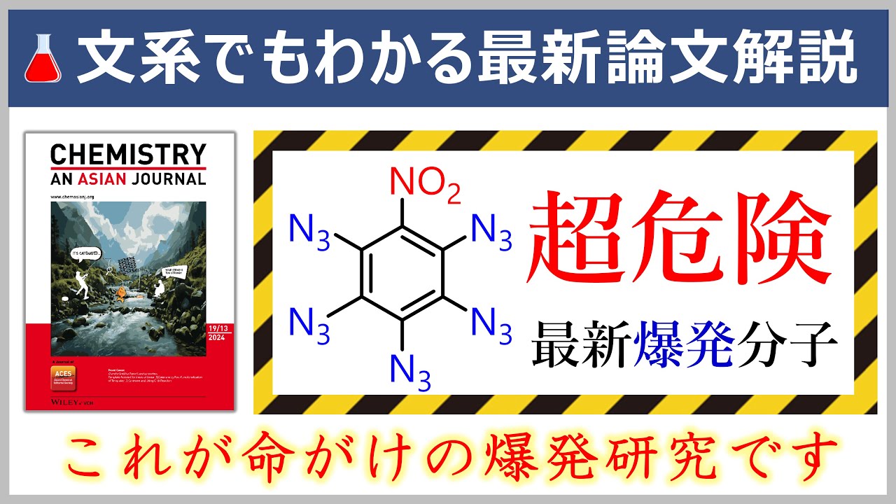 これが命懸けの論文！元大学教員の文系でもわかる最新論文解説【Chem