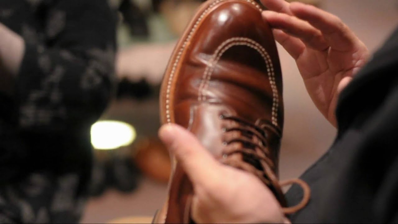 ALDEN 4002 INDY OXのエイジング - YouTube
