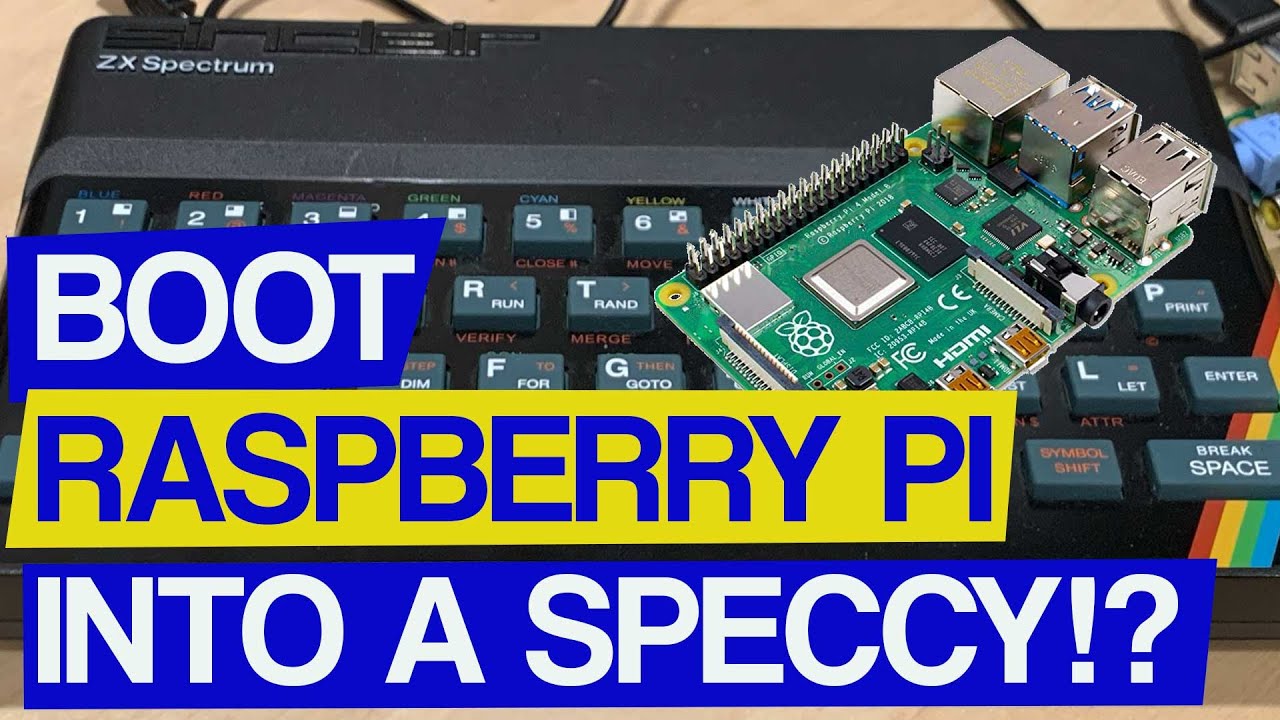 Turn a Raspberry Pi Into a ZX Spectrum - YouTube