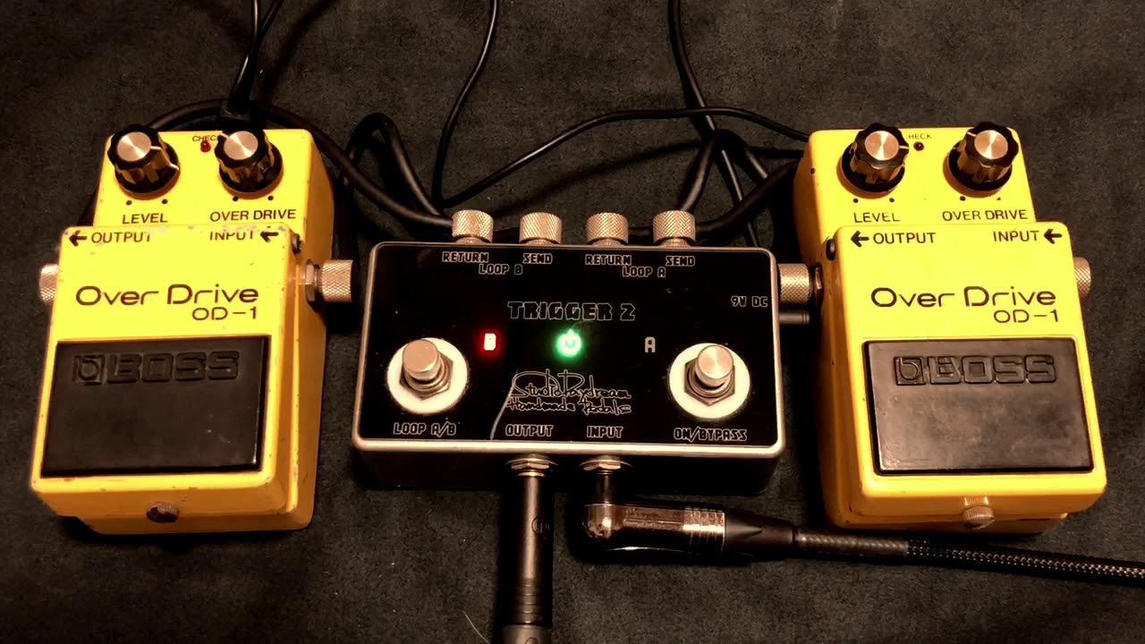 BOSS OD-1」(NEC μPC4741C → RC3403ADB) サウンドチェック with