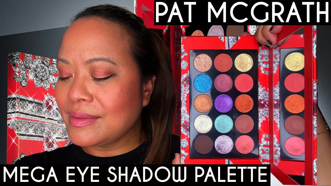 NEW Pat McGrath Luminous Legends Mega Eye Shadow Palette | 3 Looks