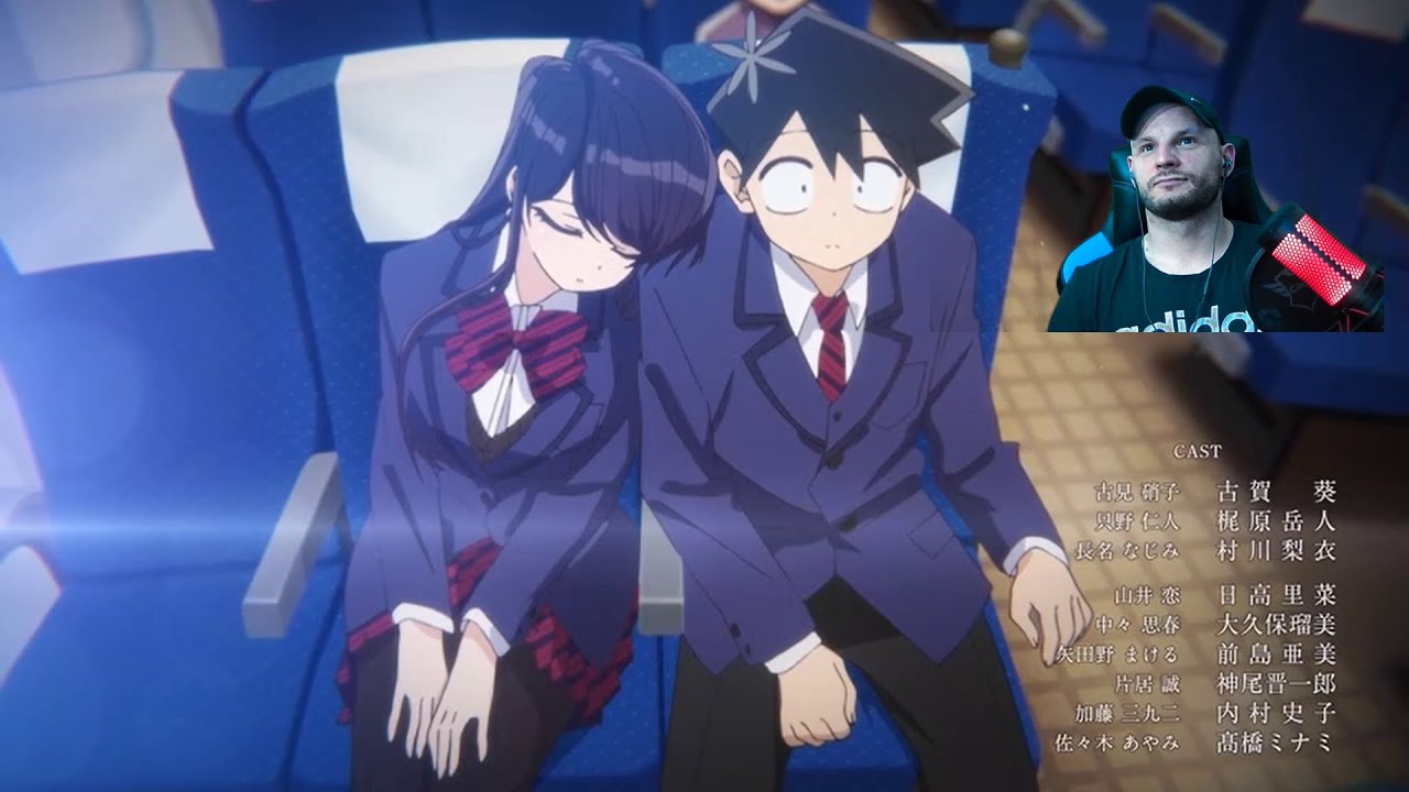 Komi-San sleeps on Tadano-Kun Shoulder - Komi can't communicate