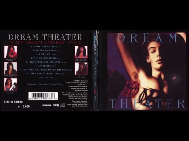 Dream Theater When Dream And Day Unite 1989 Full Album - YouTube