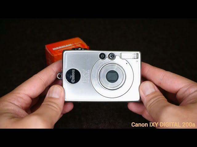 Canon IXY DIGITAL 200a - YouTube