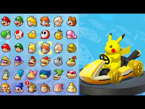 マリオカート8デラックス】ピカチュウのスペシャルカップ＆リーフ